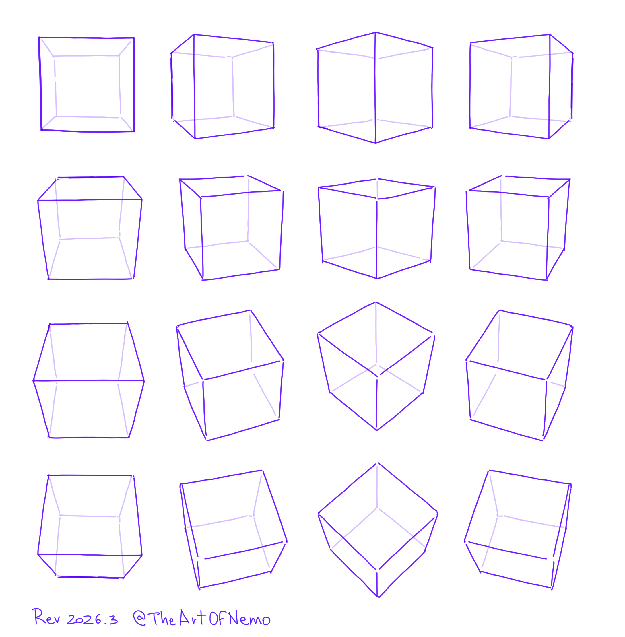 Box rotation exercise example
