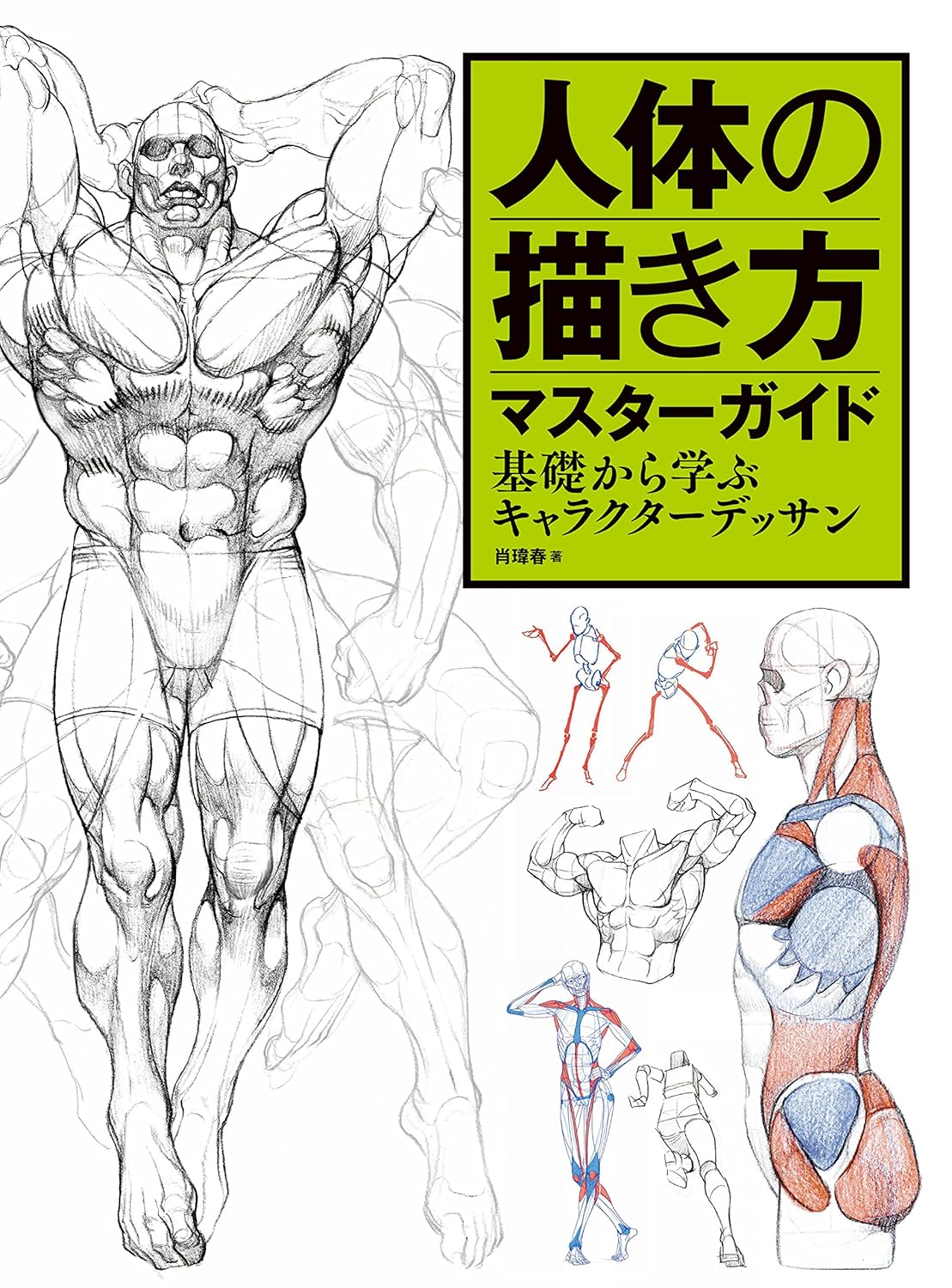 人体の描き方マスターガイド (Human Body Drawing Master Guide) cover